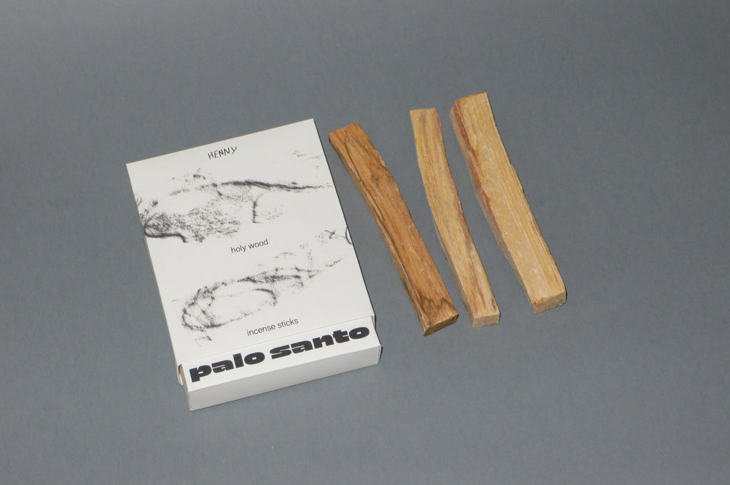 Palo Santo mit minimalistisch moderner Verpackung Henny